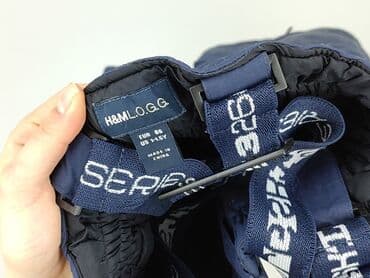 biale spodnie woskowane: Dungarees, H&M, 12-18 months, condition - Good — 4