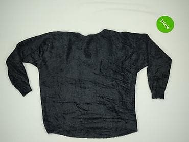 czarny sweter h: Sweter damski, rozmiar One size — 3