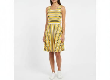 zalando sukienka w paski: Clockhouse, Sukienka damska, rozmiar L — 6