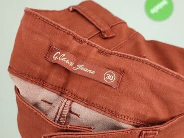 jeansy z piórami: Jeansy damskie, rozmiar M — 4