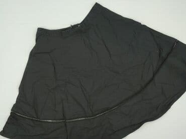 skórzane spódniczka rozkloszowane: Makalu, Spódnica damska, rozmiar L — 1