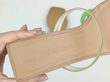 klapki z futerkiem primark: Primark, Sandały damskie, rozmiar 37 — 6