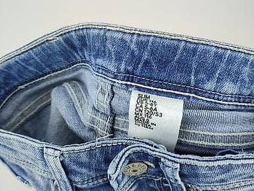 bluza domowa: Spodnie jeansowe, H&M, 5-6 lat, 116, stan - Bardzo dobry — 5