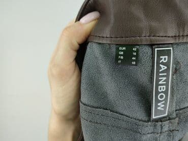 Kobiety: RAINBOW, Spodnie materiałowe damskie, XL — 5