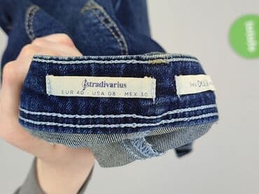 spodenki jeansowe damskie stradivarius: Stradivarius, Szorty damskie, rozmiar M — 6