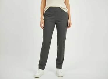 garnitur damski wiskoza: Spodnie materiałowe damskie, rozmiar XS — 6