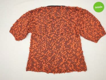 pomarańczowa marynarka damska: Sweter damski, One size — 3