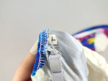 niebieskie sukienki plus size: Sukienka damska, L — 4