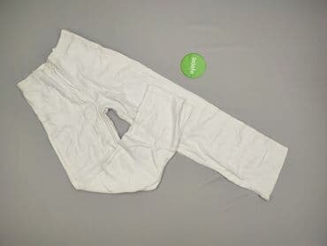 jasne buty: Spodnie materiałowe damskie, rozmiar M — 2