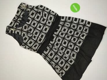 czarna sukienka z dekoltem karo: Sukienka damska, rozmiar L — 3