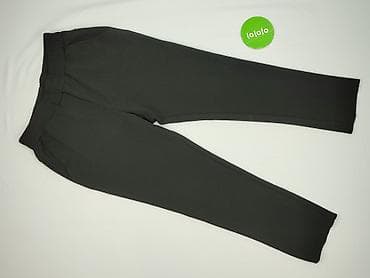 spodnie na gumce czarne: Spodnie materiałowe damskie, rozmiar M — 2