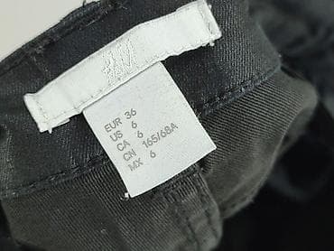 fit jeans: H&M, Spodnie materiałowe damskie, rozmiar S — 4
