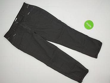 patchworkowe jeansy: Bonita, Spodnie materiałowe damskie, rozmiar XL — 2