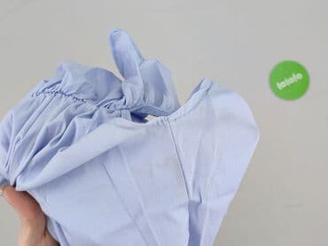 błękitna sukienka wieczorowa: Bluzka damska, rozmiar S — 4