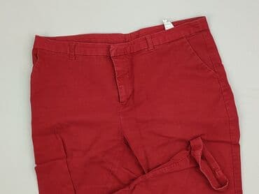 czerwone chinosy damskie: Medicine, Spodnie materiałowe damskie, rozmiar M — 1