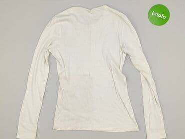 bluzka h m basic: Classic, Long-sleeved top for men, size S — 3