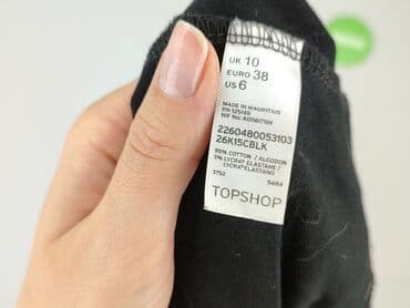 spódnice plisowane tiulowe czarne: Topshop, Women`s skirt, size M (EU 38) — 4