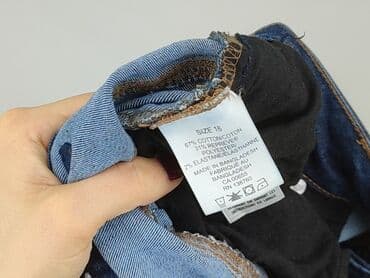 dżinsy dla puszystych: Denim, Jeansy damskie, rozmiar XL — 6