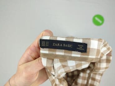 zara spodnie o kroju full length: Zara, Spodnie materiałowe damskie, rozmiar XS — 4