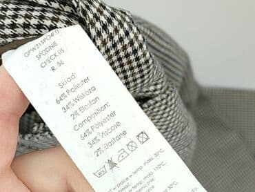 szerokie spodnie pepco: Greenpoint, Spodnie materiałowe damskie, rozmiar S — 5