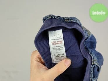 czapki pepe jeans: Spodnie jeansowe, Marks & Spencer, 6-9 miesięcy, stan - Bardzo dobry — 5