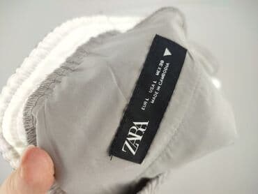 spodnie woskowane na gumce: Zara, Spodnie dla mężczyzn, L — 4