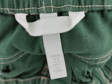 h m sweter w paski zielony: H&M, Spodnie materiałowe damskie, XL — 4