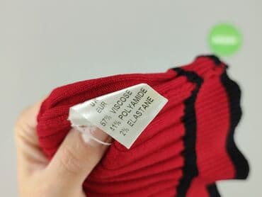 sweter w paski z serduszkiem: Kaleidoscope, Kardigan damski, M — 5