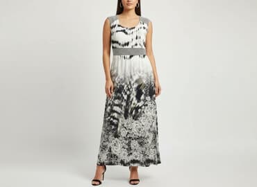 sukienka midi na wesele koronka: Sukienka damska, rozmiar M — 6