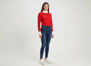 biała bluzka do garnituru: Women's blouse, size S — 1