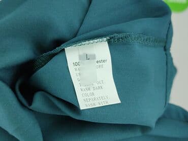 butelkowa zieleń ubrania: Bluzka damska, rozmiar L — 7