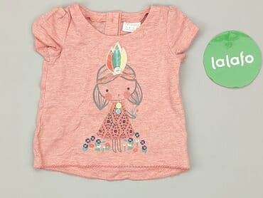 różowa koszulka niemiec: T-shirt, F&F, 3-6 months, condition - Very good — 2