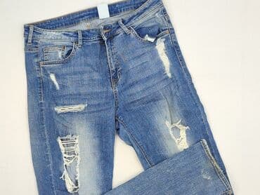 Jeansy: H&M, Jeansy damskie, rozmiar M