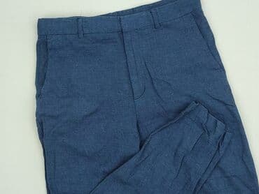 spodnie woskowane matowe: Material trousers, H&M, 15 years, 170, condition - Very good — 1