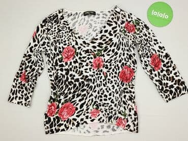 sweter w panterkę h: Sweter damski, rozmiar M — 2