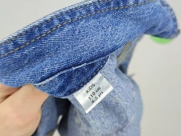 odzież używana dla dzieci: Dziecięca kurtka jeansowa, 4-5 lat, 104-110 cm, stan - Bardzo dobry — 4