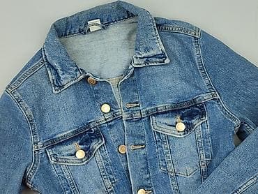 kurtka ubra: H&M, Kurtka jeansowa damska, rozmiar S — 1