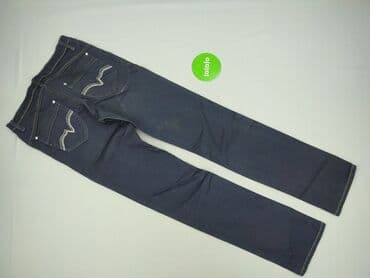 buty wiązane na kostce ccc: Jeansy damskie, rozmiar M — 3