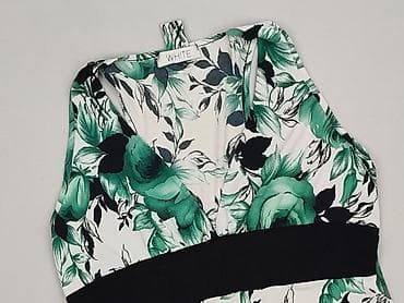 bluzki dekolt v: White, Top damski, rozmiar XL — 1