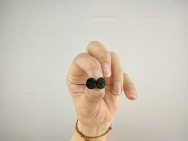 złote dodatki do zielonej sukienki: Earrings, Female, condition - Perfect — 4