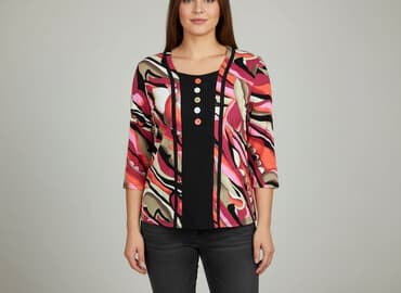 bluzka azteckie wzory: Bluzka damska, rozmiar M — 5