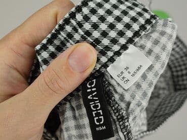 hm krótkie spodenki czarne: H&M, Szorty damskie, rozmiar S — 4