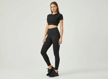 legginsy push up gym glamour: Legginsy Sportowe damskie, rozmiar S — 8