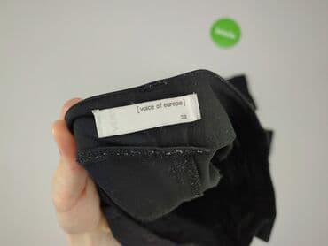 spodnie woskowane brązowe reserved: Material trousers for women, size M (EU 38) — 4