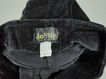 spodnie ocieplane: Spodnie materiałowe damskie, rozmiar M — 4