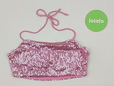 bluzy cekinowe: Neon & Nylon, Top damski, rozmiar M — 2