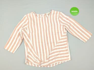 bluzki oversize w paski: Women's blouse, size XS (EU 34) — 2