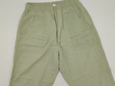 joggery khaki damskie: Spodnie 3/4 damskie, rozmiar XL — 1