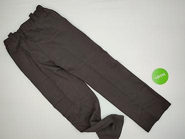 material trousers: Moda Italia, Spodnie materiałowe damskie, rozmiar One size — 3