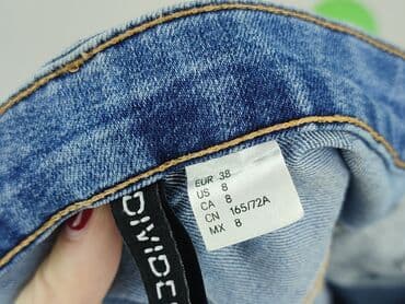 dżinsy dla puszystych: H&M Divided, Jeansy damskie, rozmiar M — 4
